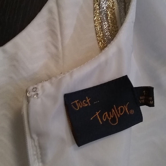 Brand New Just...Taylor Cotton Dress sz 12 - Picture 4 of 7